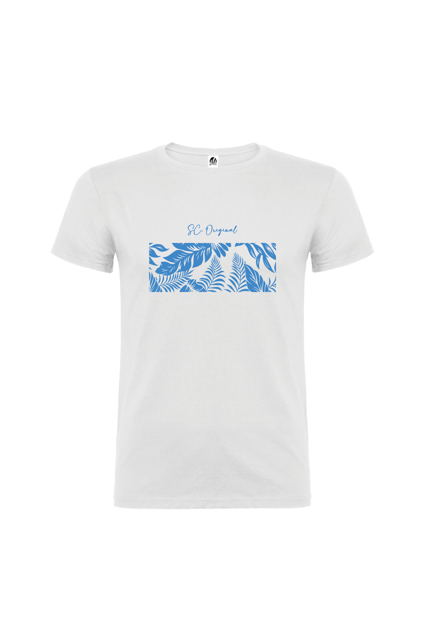 Camiseta Manga Corta Hombre Personalizada "Sc.original Flowers"