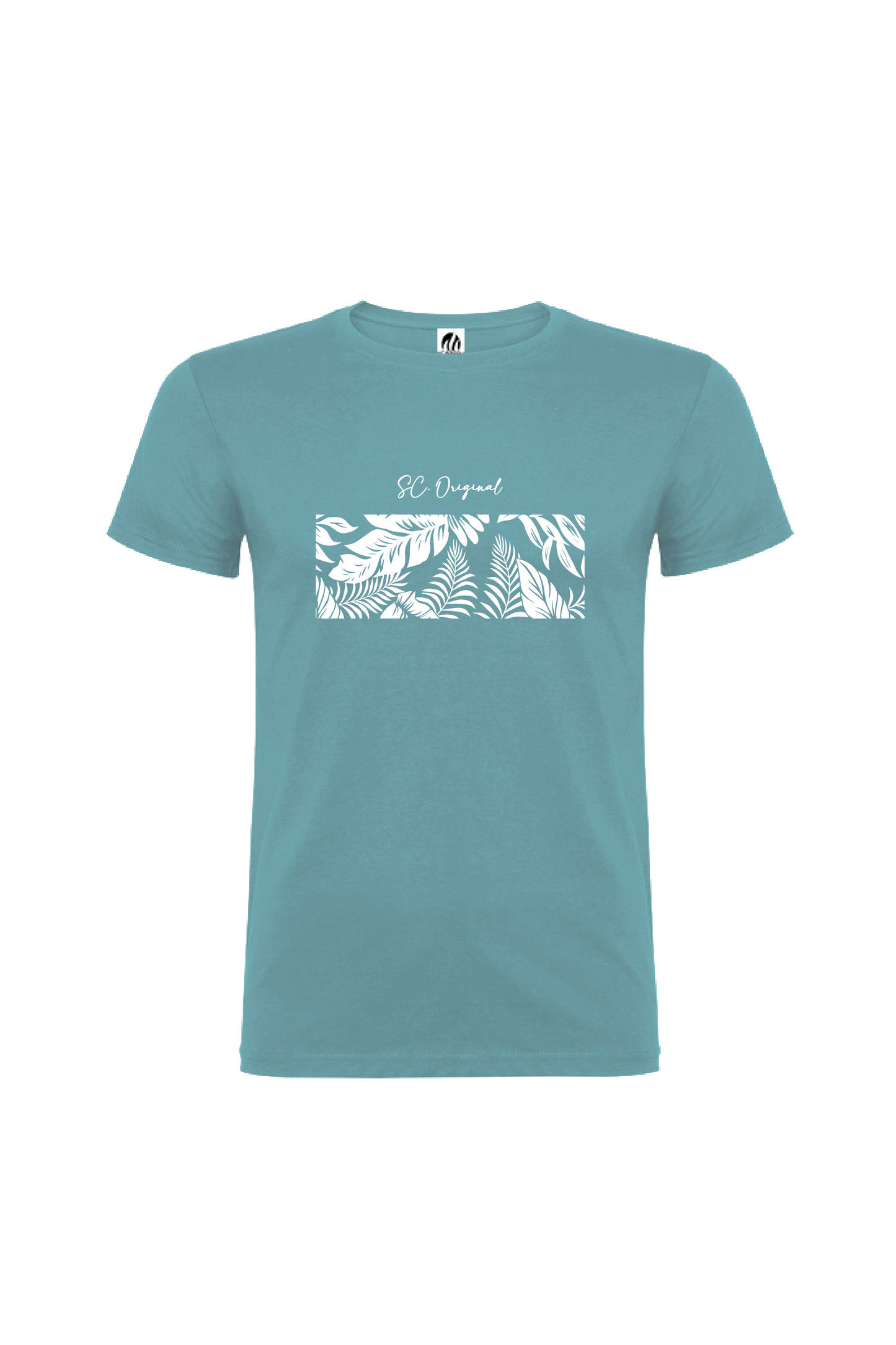 Camiseta Manga Corta Hombre Personalizada "Sc.original Flowers"