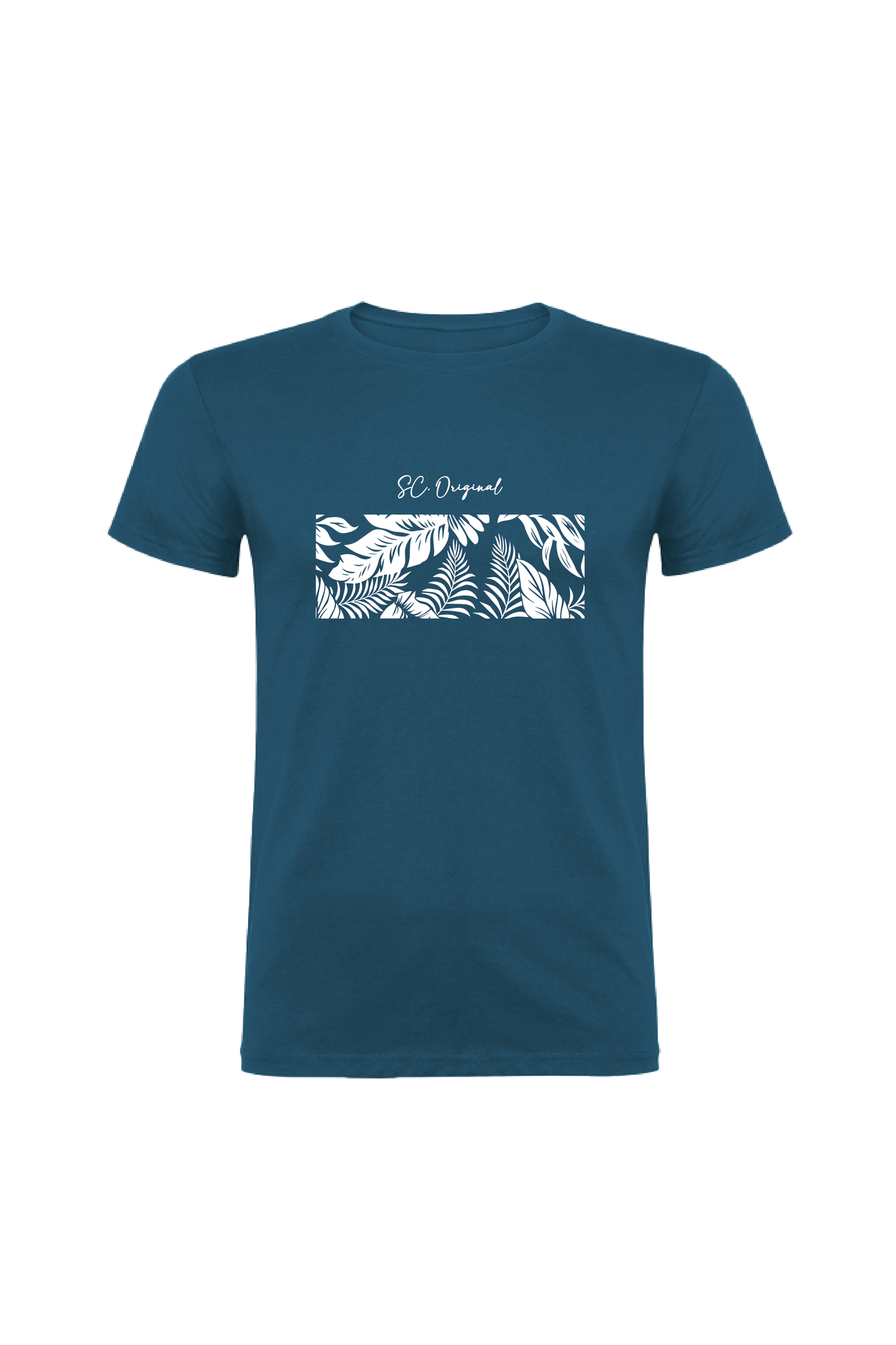 Camiseta Manga Corta Hombre Personalizada "Sc.original Flowers"