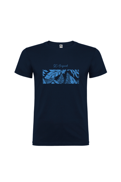 Camiseta Manga Corta Hombre Personalizada "Sc.original Flowers"