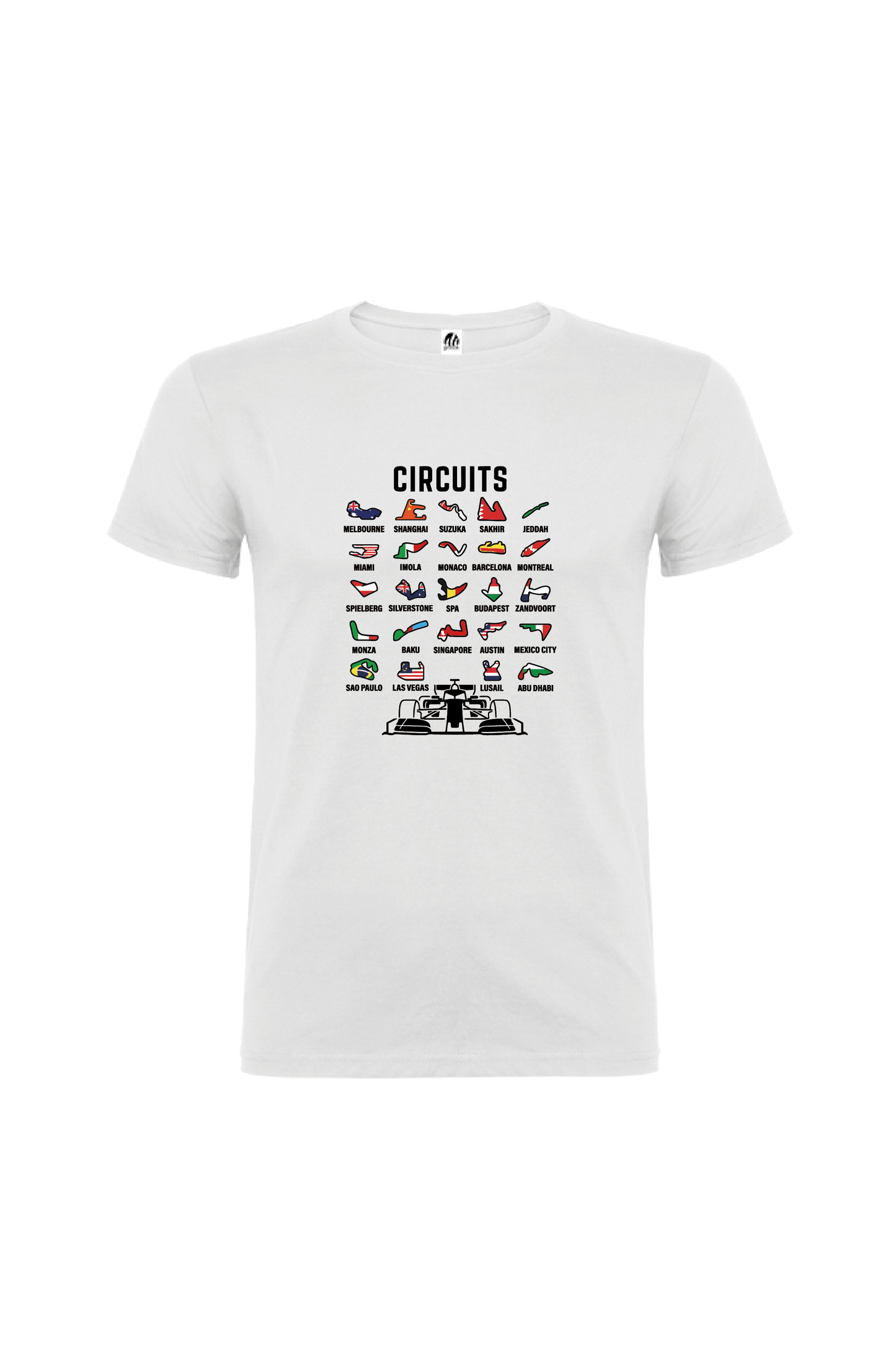 Camiseta Manga Corta Hombre Personalizada "Circuits"