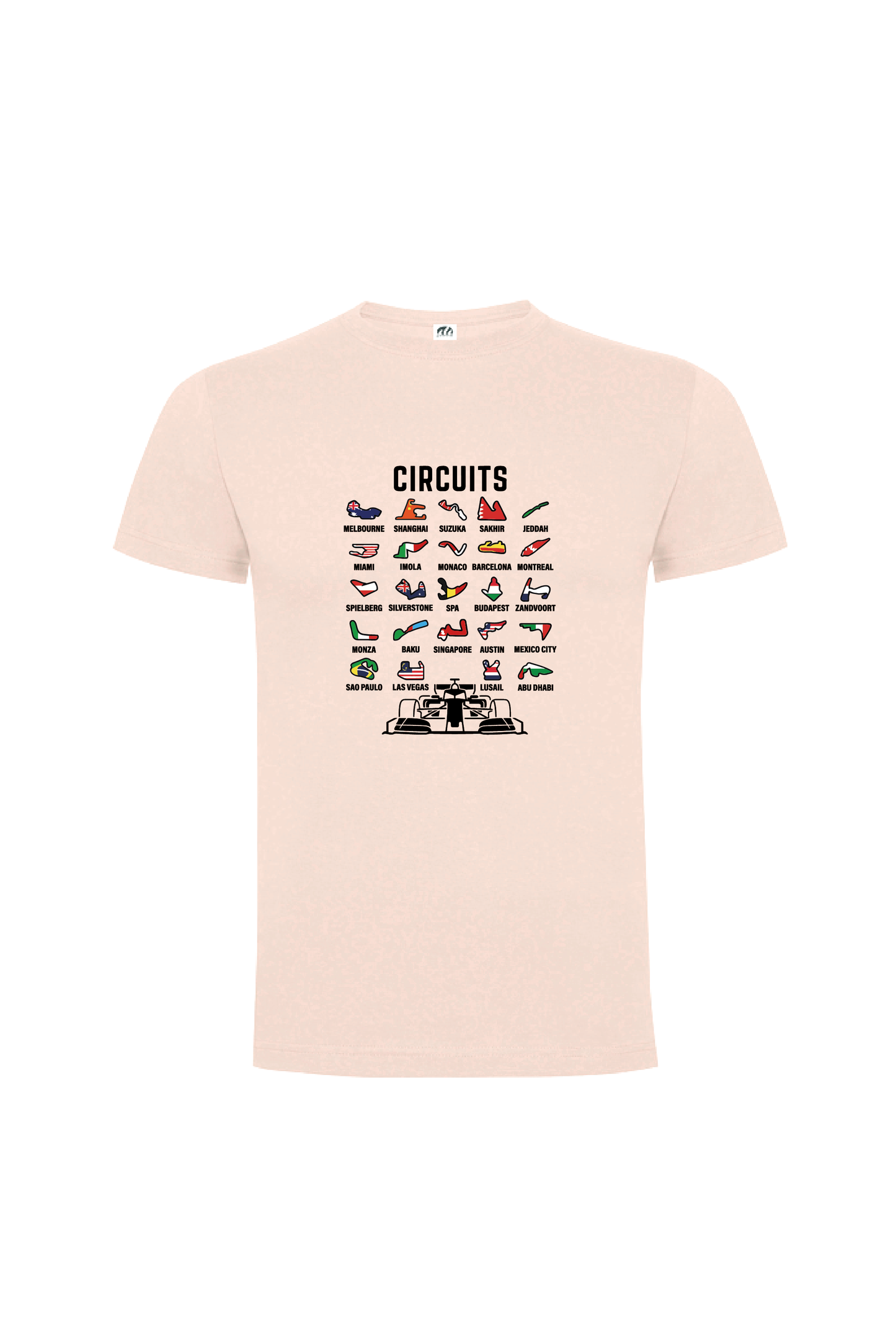 Camiseta Manga Corta Hombre Personalizada "Circuits"