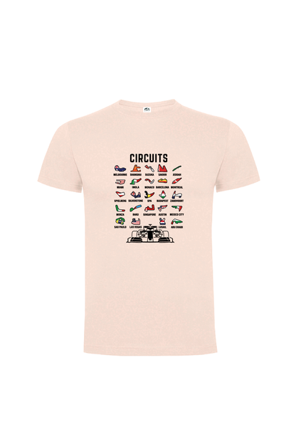 Camiseta Manga Corta Hombre Personalizada "Circuits"