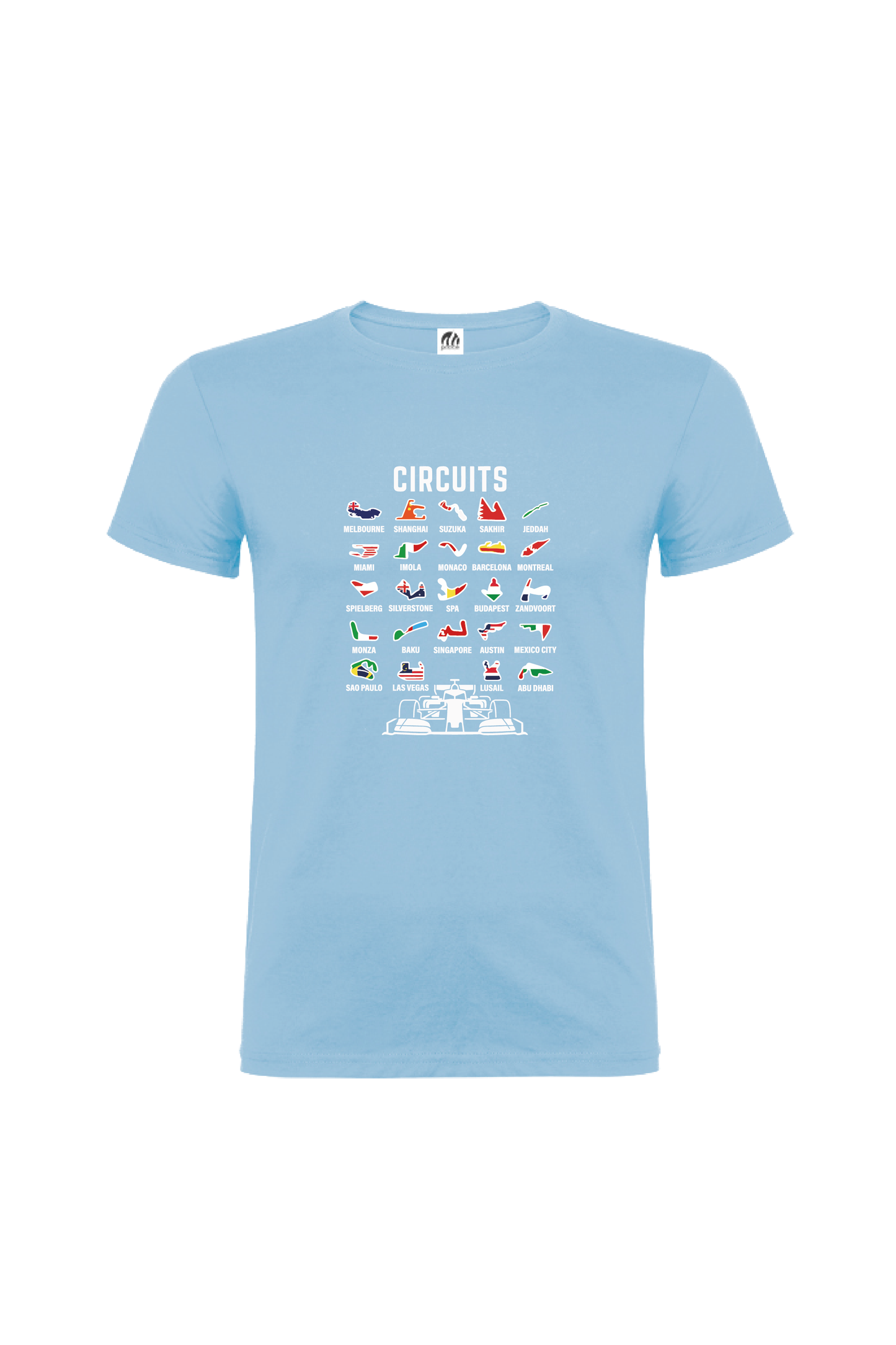Camiseta Manga Corta Hombre Personalizada "Circuits"