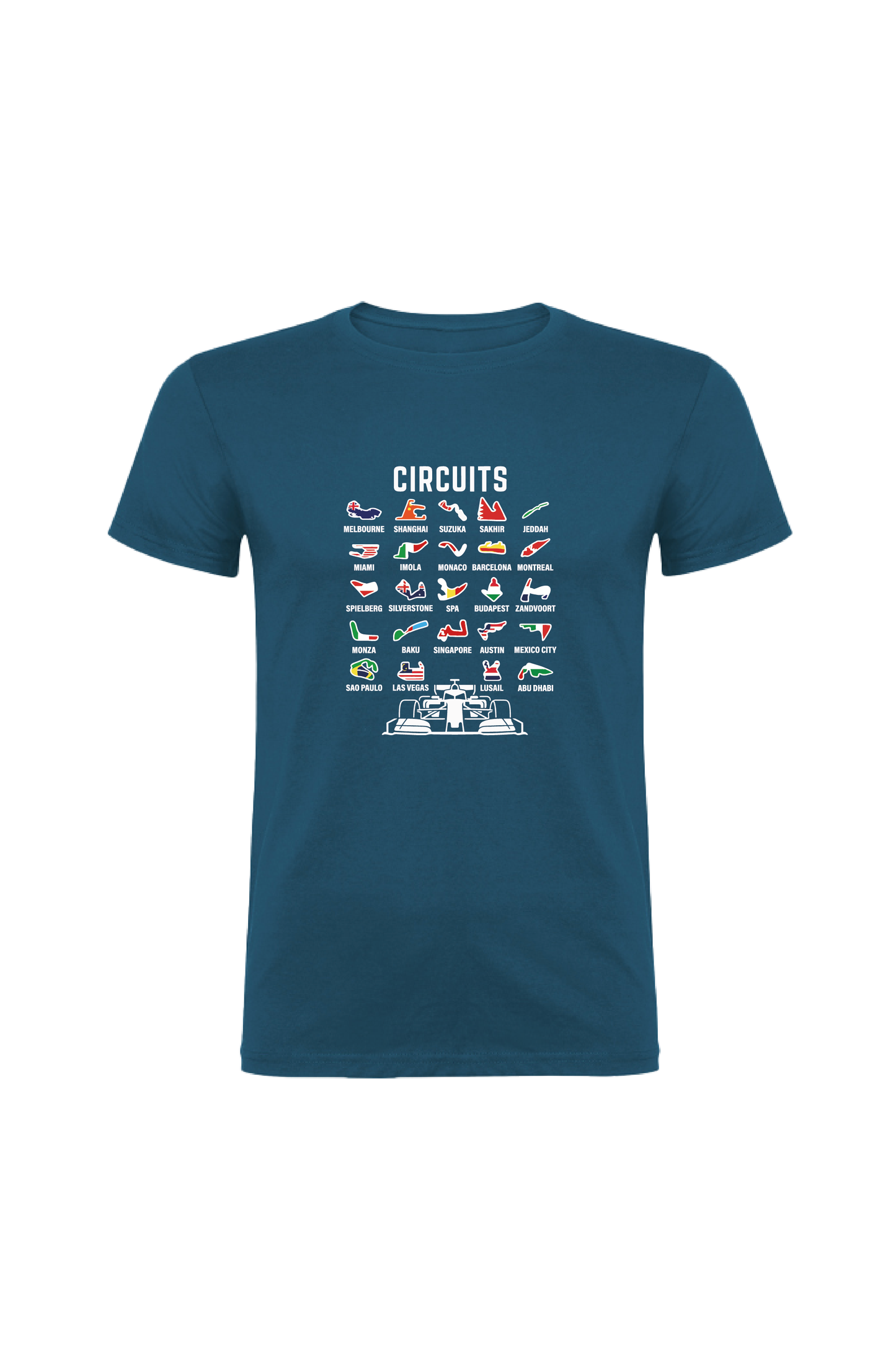 Camiseta Manga Corta Hombre Personalizada "Circuits"