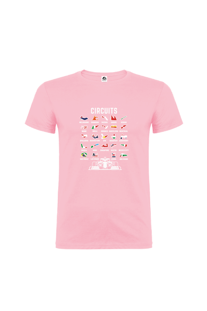 Camiseta Manga Corta Hombre Personalizada "Circuits"