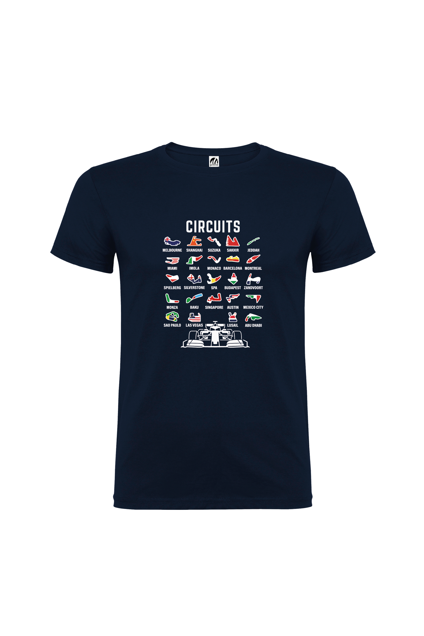 Camiseta Manga Corta Hombre Personalizada "Circuits"