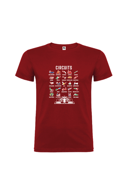 Camiseta Manga Corta Hombre Personalizada "Circuits"