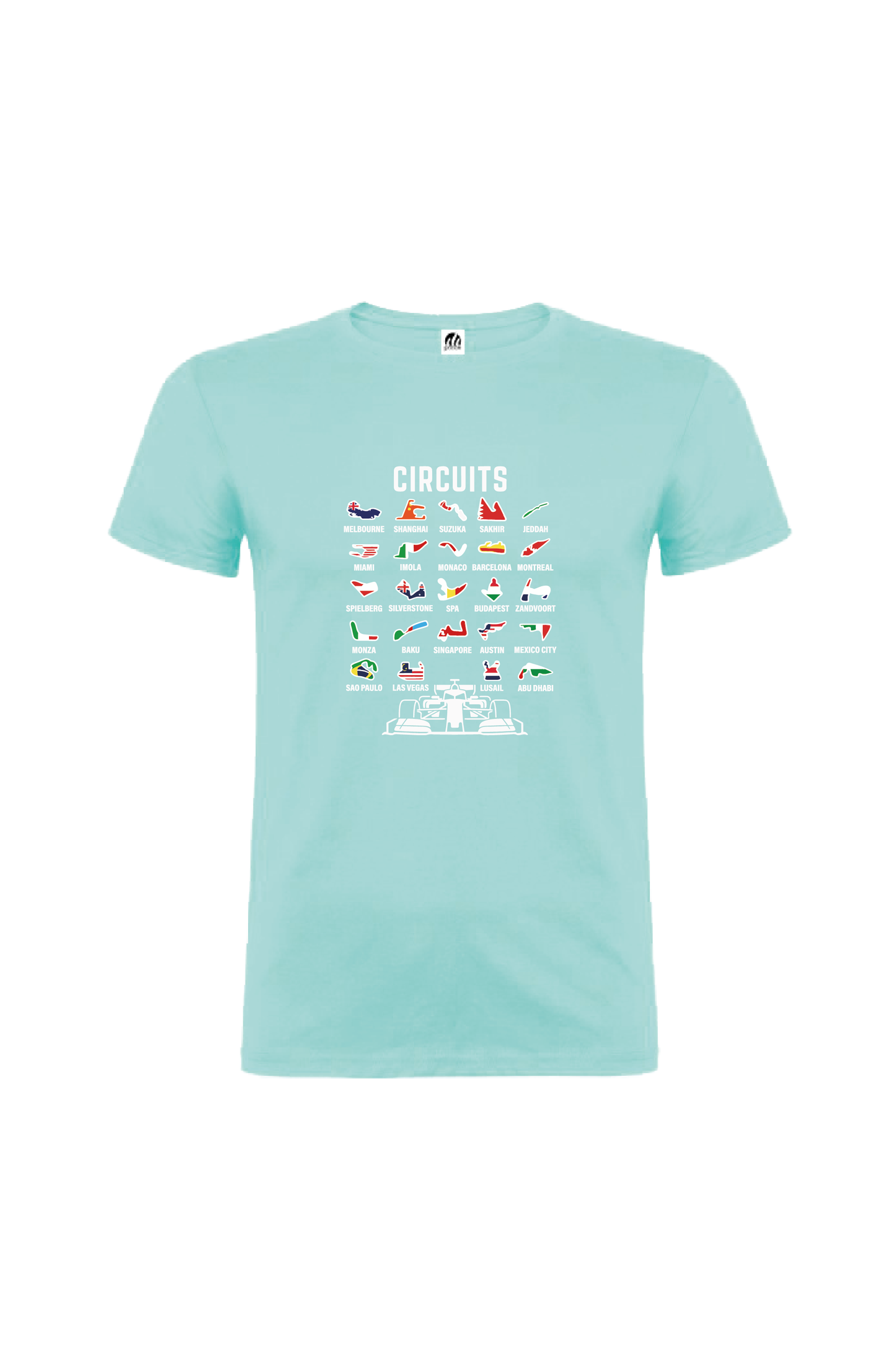 Camiseta Manga Corta Hombre Personalizada "Circuits"