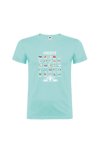 Camiseta Manga Corta Hombre Personalizada "Circuits"