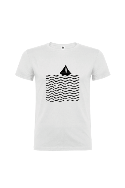 Camiseta Manga Corta Hombre Personalizada "Ocean"