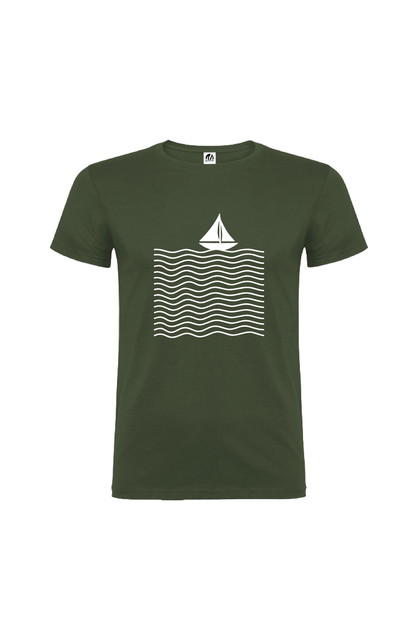 Camiseta Manga Corta Hombre Personalizada "Ocean"