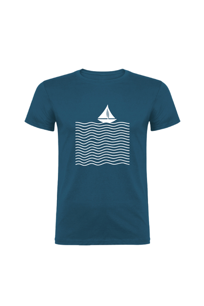 Camiseta Manga Corta Hombre Personalizada "Ocean"