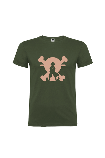Camiseta Manga Corta Hombre Personalizada "Calavera"
