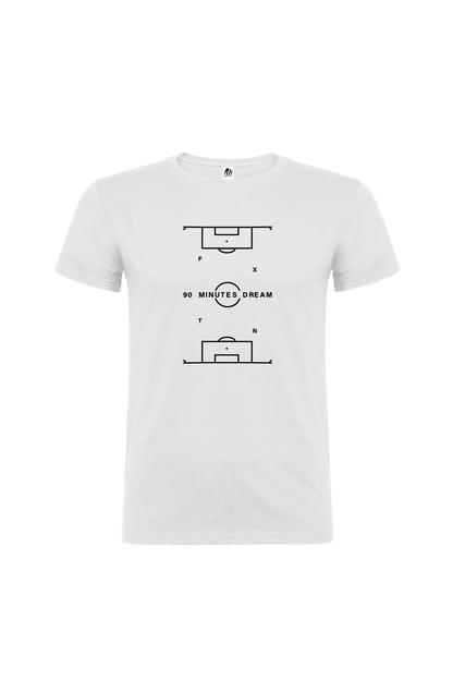 Camiseta Manga Corta Hombre Personalizada "Fútbol"