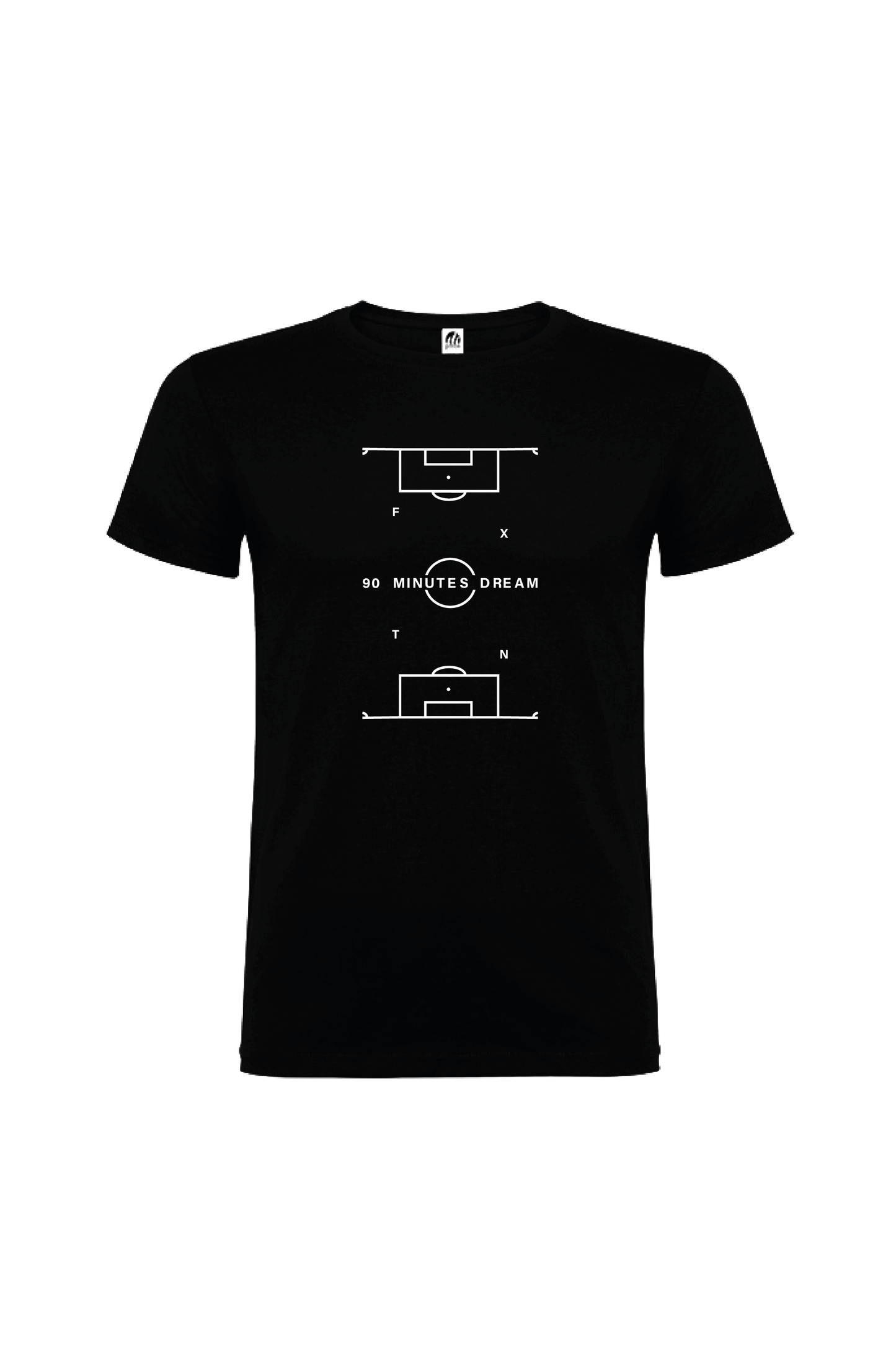 Camiseta Manga Corta Hombre Personalizada "Fútbol"