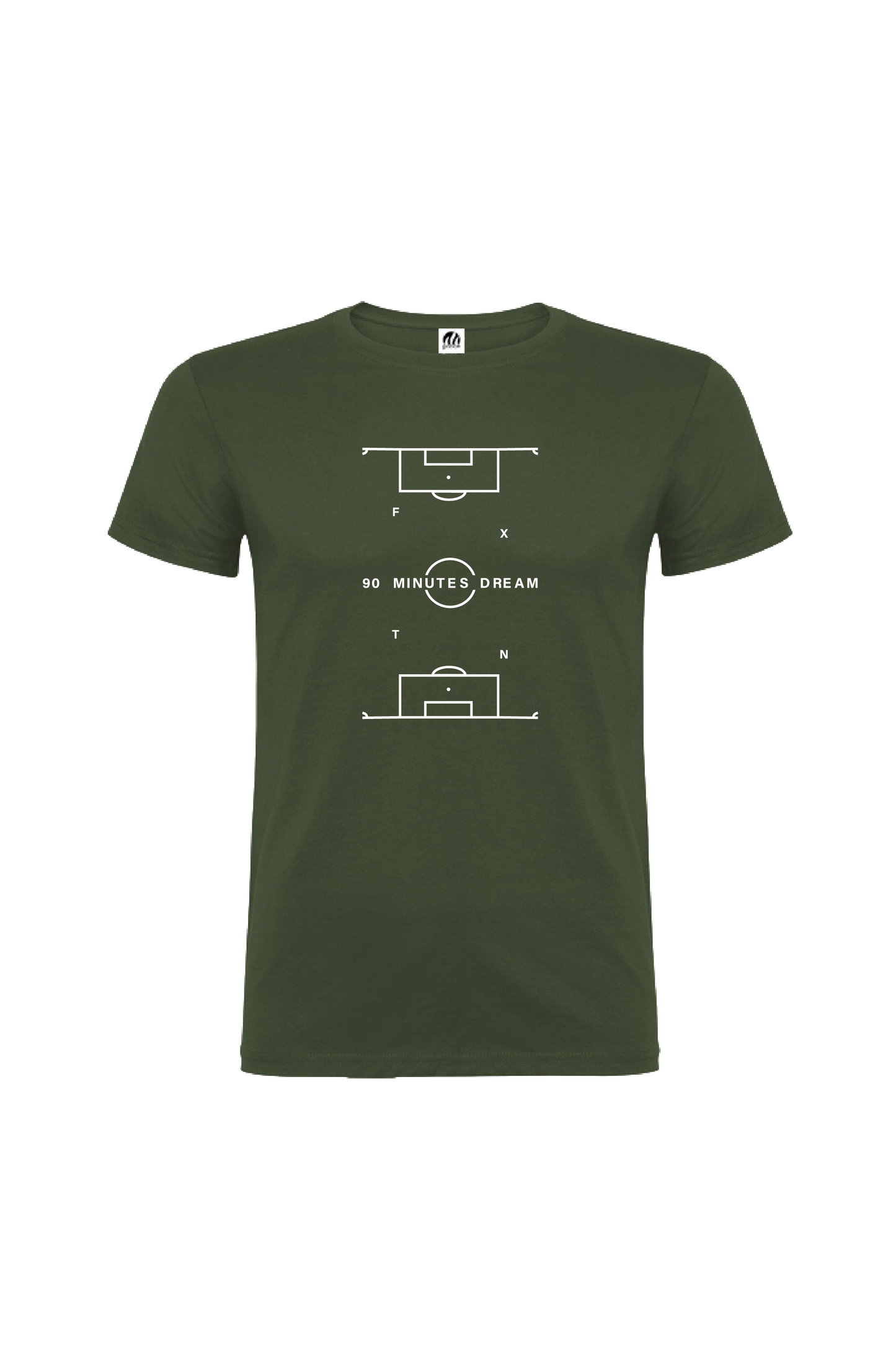 Camiseta Manga Corta Hombre Personalizada "Fútbol"