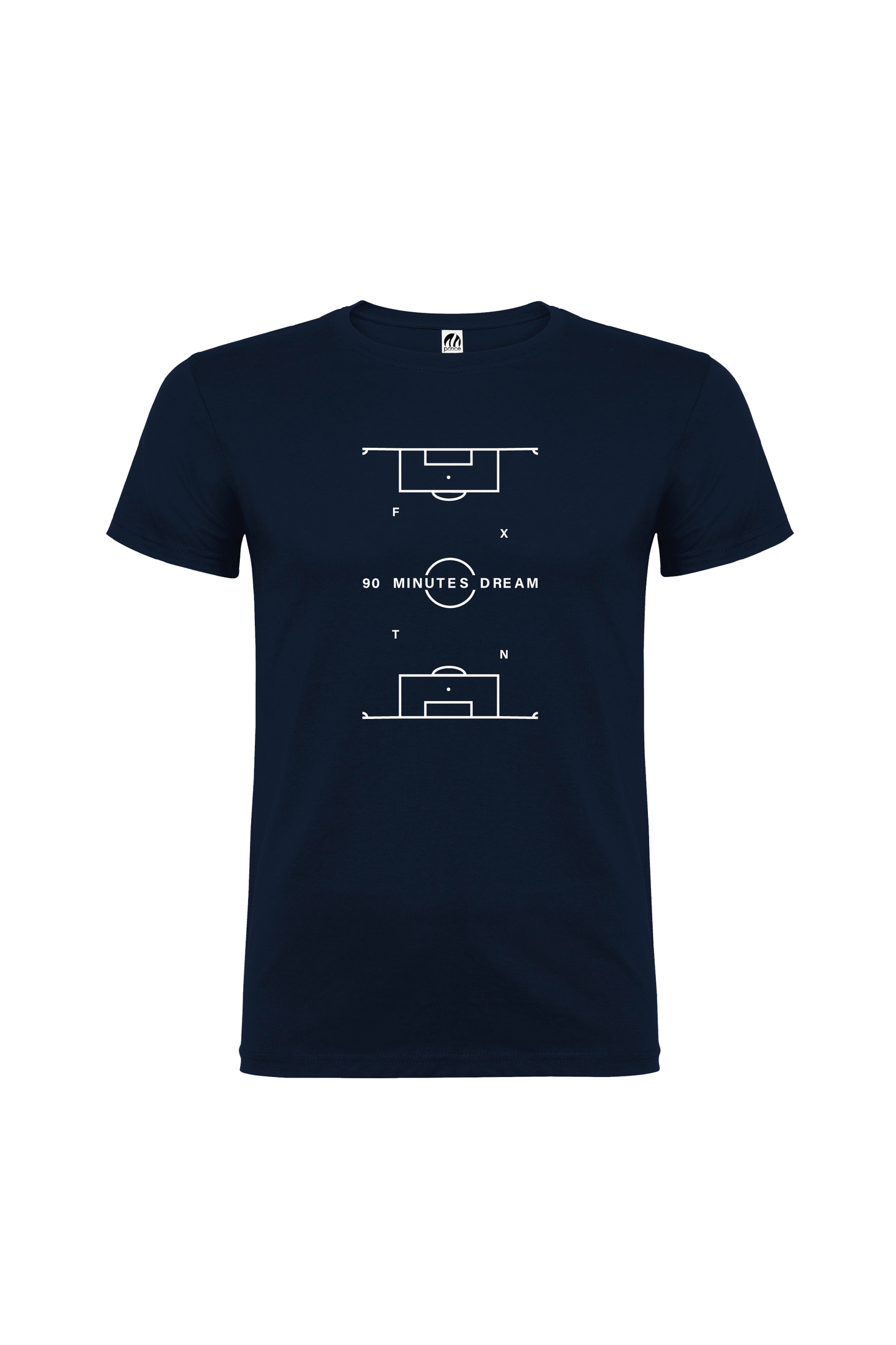 Camiseta Manga Corta Hombre Personalizada "Fútbol"