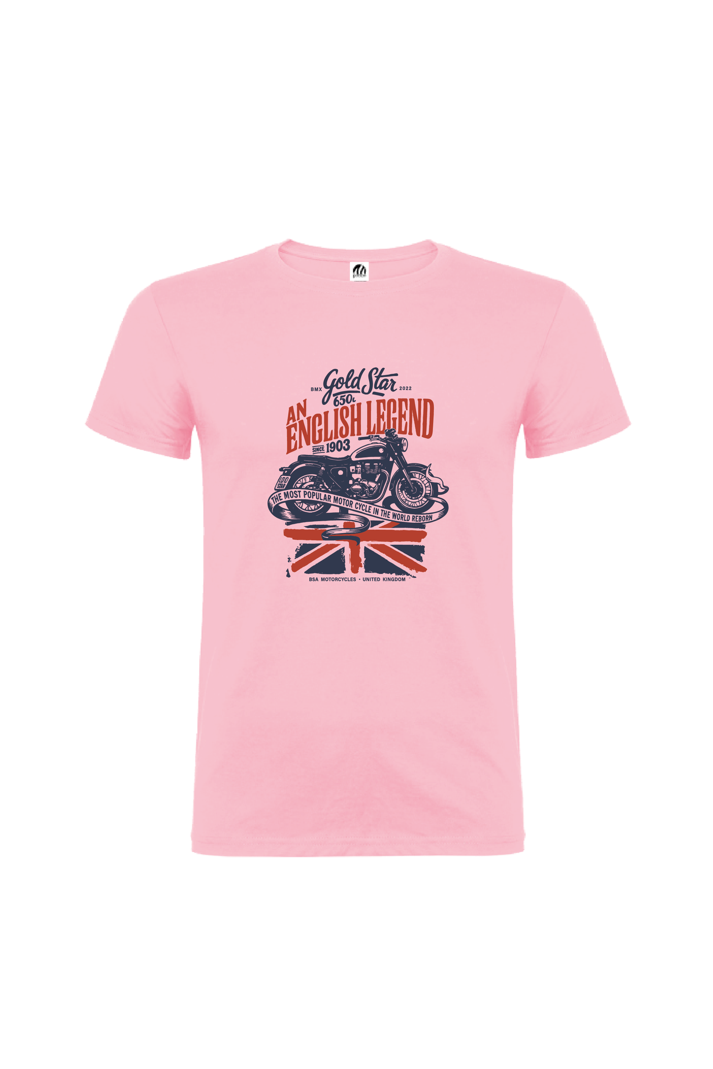 Camiseta Manga Corta Hombre Personalizada "Gold Star"