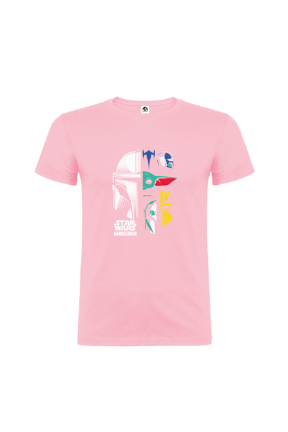 Camiseta Manga Corta Hombre Personalizada "Mandalorian"