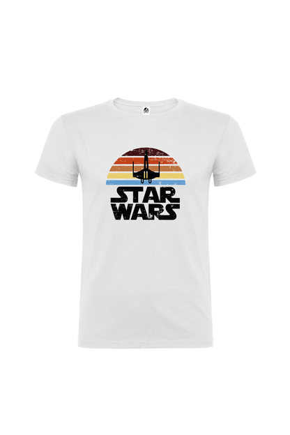 Camiseta Manga Corta Hombre Personalizada "Star Wars"