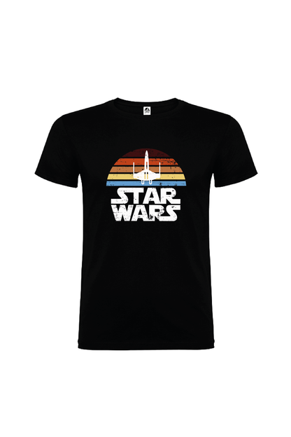 Camiseta Manga Corta Hombre Personalizada "Star Wars"