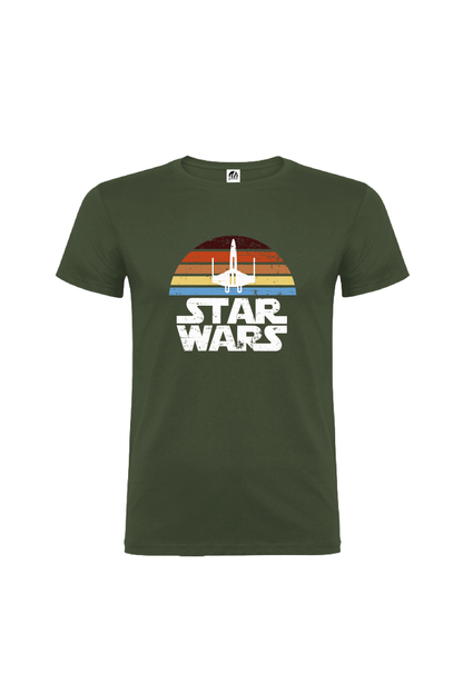 Camiseta Manga Corta Hombre Personalizada "Star Wars"