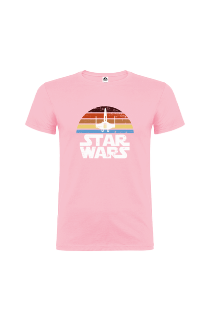 Camiseta Manga Corta Hombre Personalizada "Star Wars"
