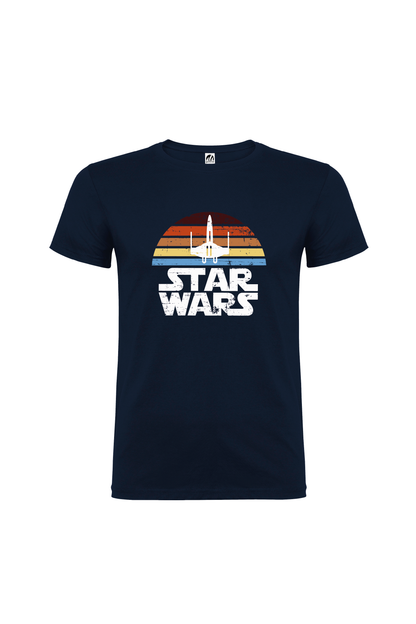 Camiseta Manga Corta Hombre Personalizada "Star Wars"