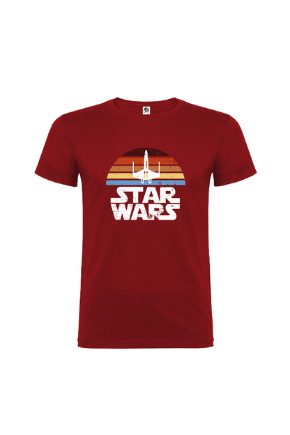 Camiseta Manga Corta Hombre Personalizada "Star Wars"
