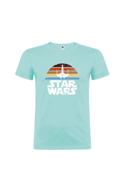 Camiseta Manga Corta Hombre Personalizada "Star Wars"