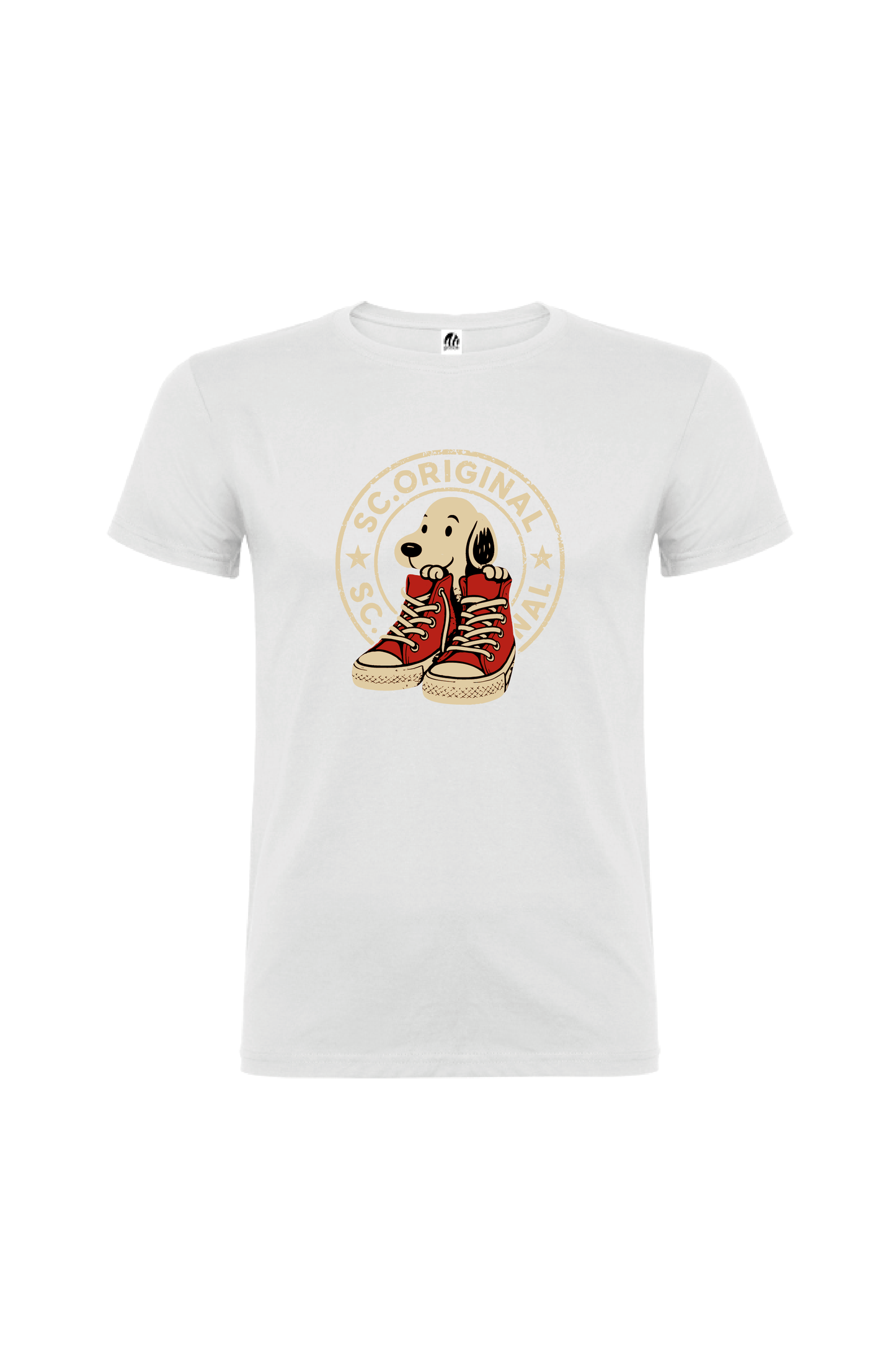 Camiseta Manga Corta Hombre Personalizada "Zapatillas"