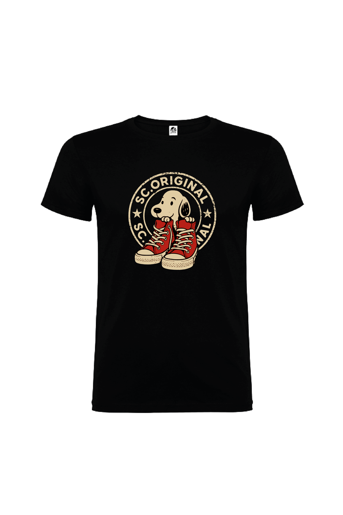 Camiseta Manga Corta Hombre Personalizada "Zapatillas"