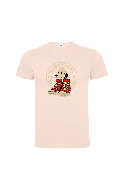 Camiseta Manga Corta Hombre Personalizada "Zapatillas"