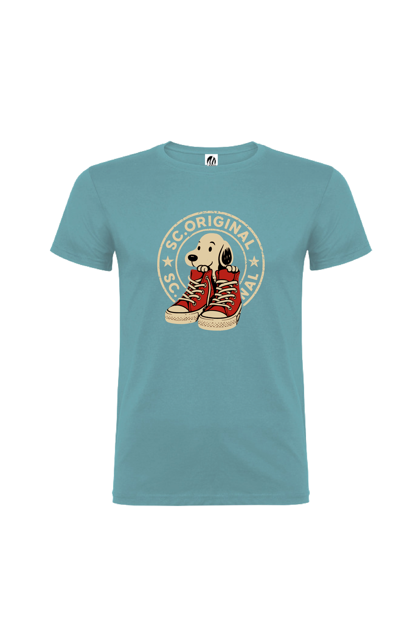Camiseta Manga Corta Hombre Personalizada "Zapatillas"