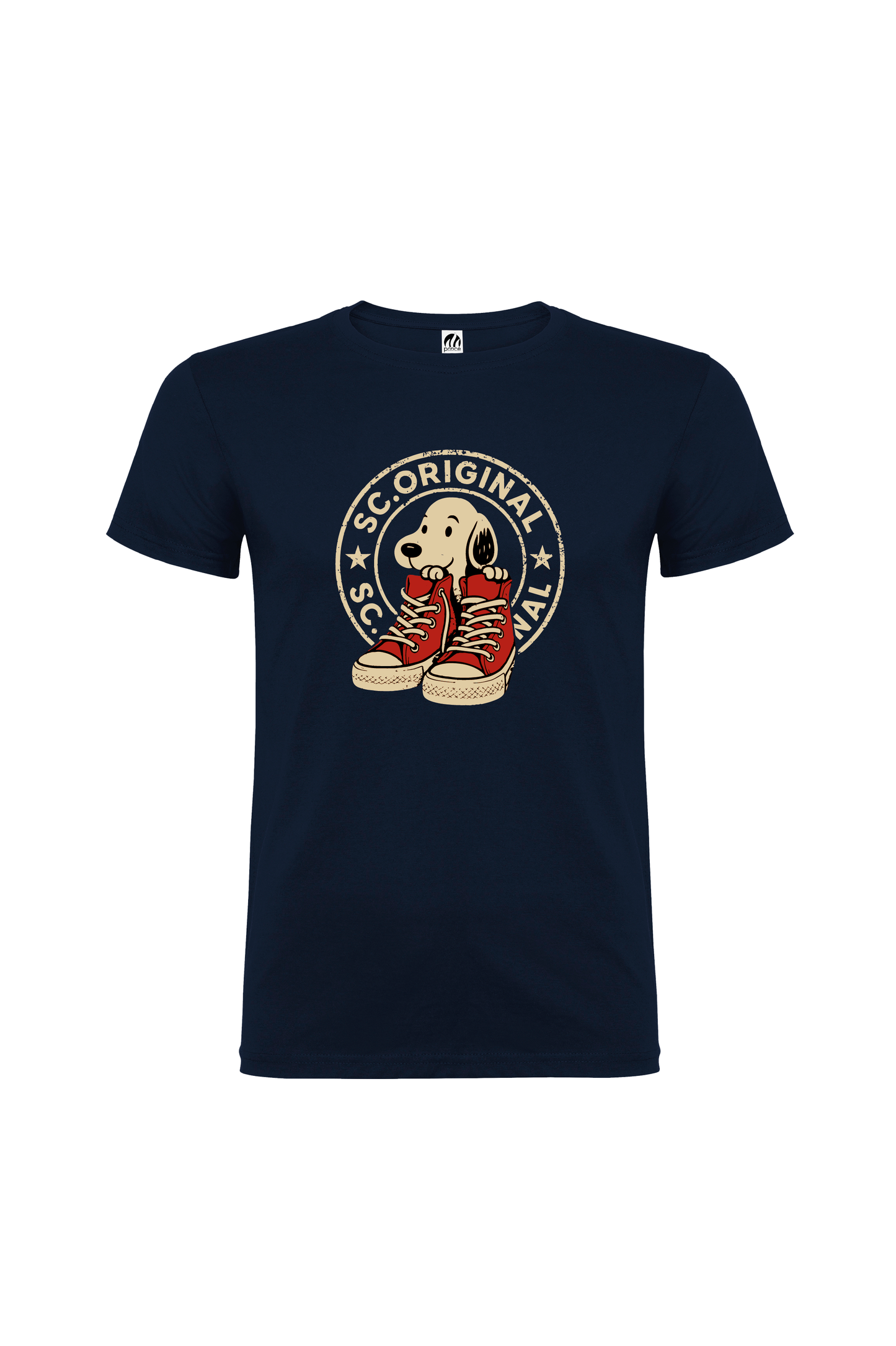 Camiseta Manga Corta Hombre Personalizada "Zapatillas"