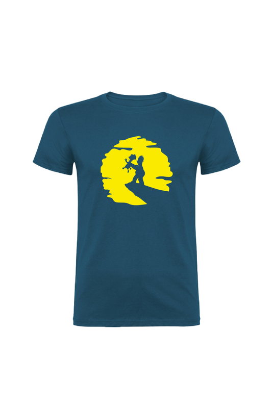 Camiseta Manga Corta Hombre Personalizada "Simpson"