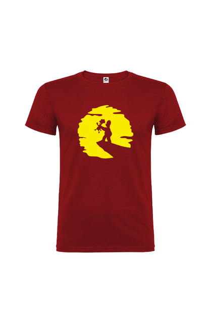Camiseta Manga Corta Hombre Personalizada "Simpson"
