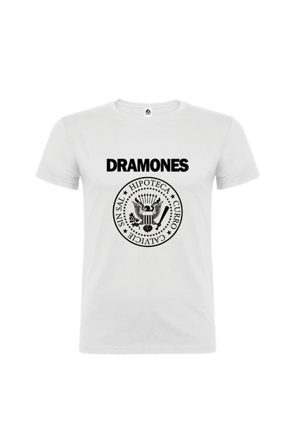 Camiseta Manga Corta Hombre Personalizada "DRamones"