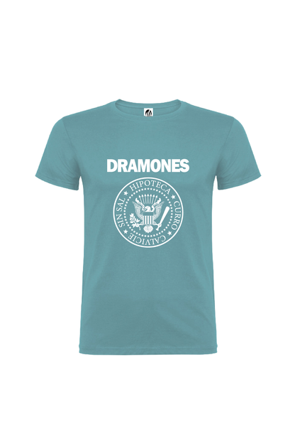 Camiseta Manga Corta Hombre Personalizada "DRamones"