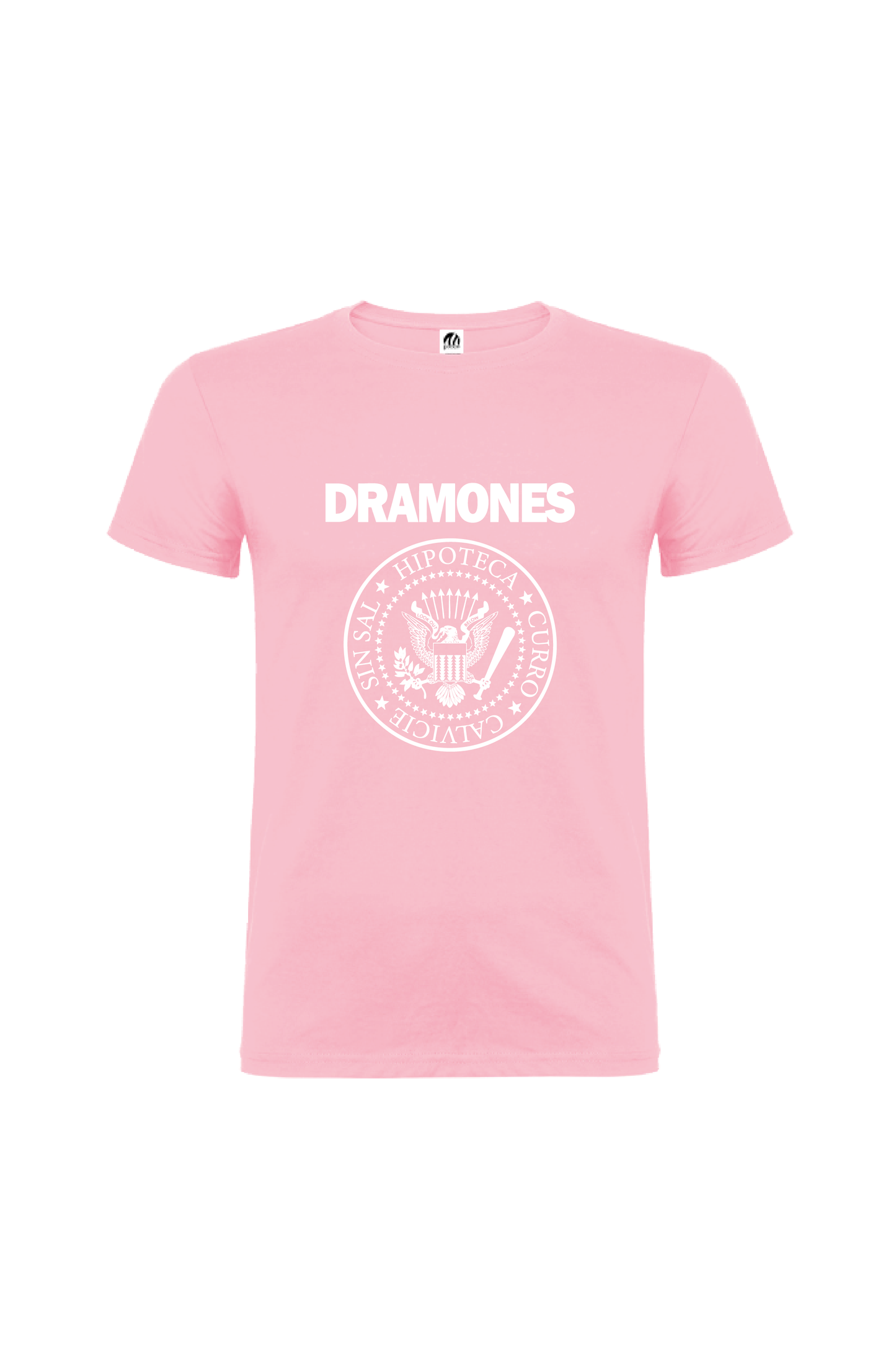 Camiseta Manga Corta Hombre Personalizada "DRamones"