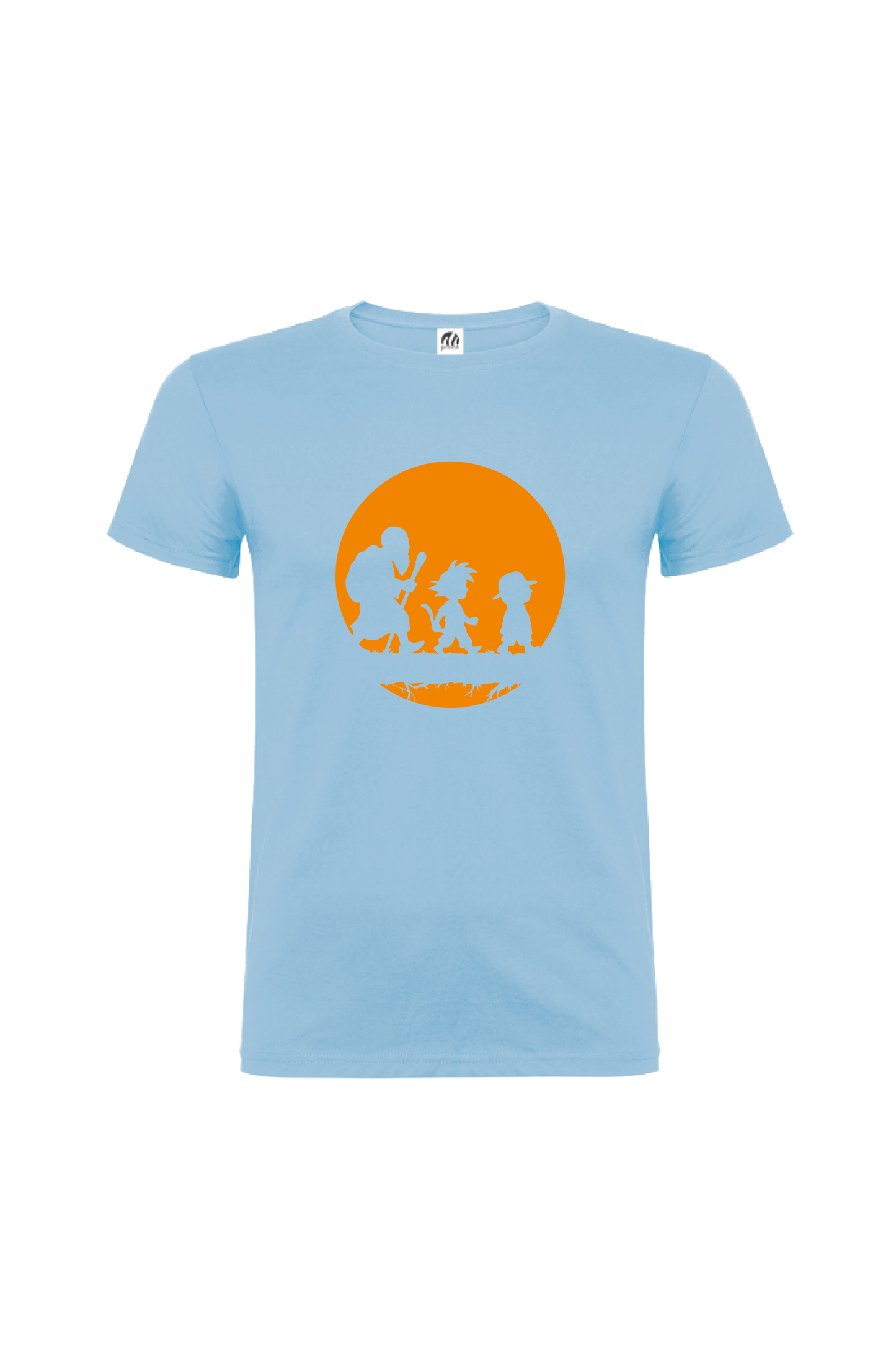 Camiseta Manga Corta Hombre Personalizada "Goku Sunset"