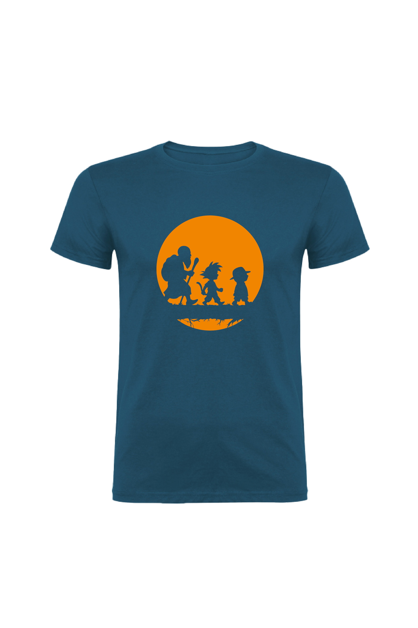 Camiseta Manga Corta Hombre Personalizada "Goku Sunset"