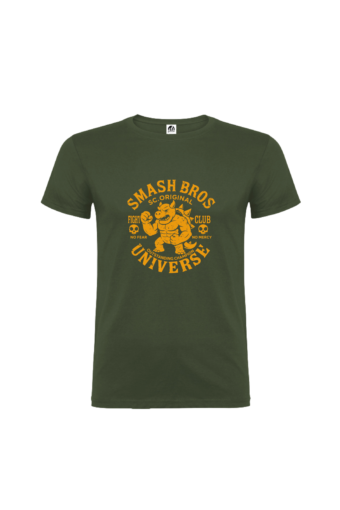 Camiseta Manga Corta Hombre Personalizada "Smash Bros"