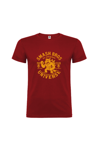 Camiseta Manga Corta Hombre Personalizada "Smash Bros"