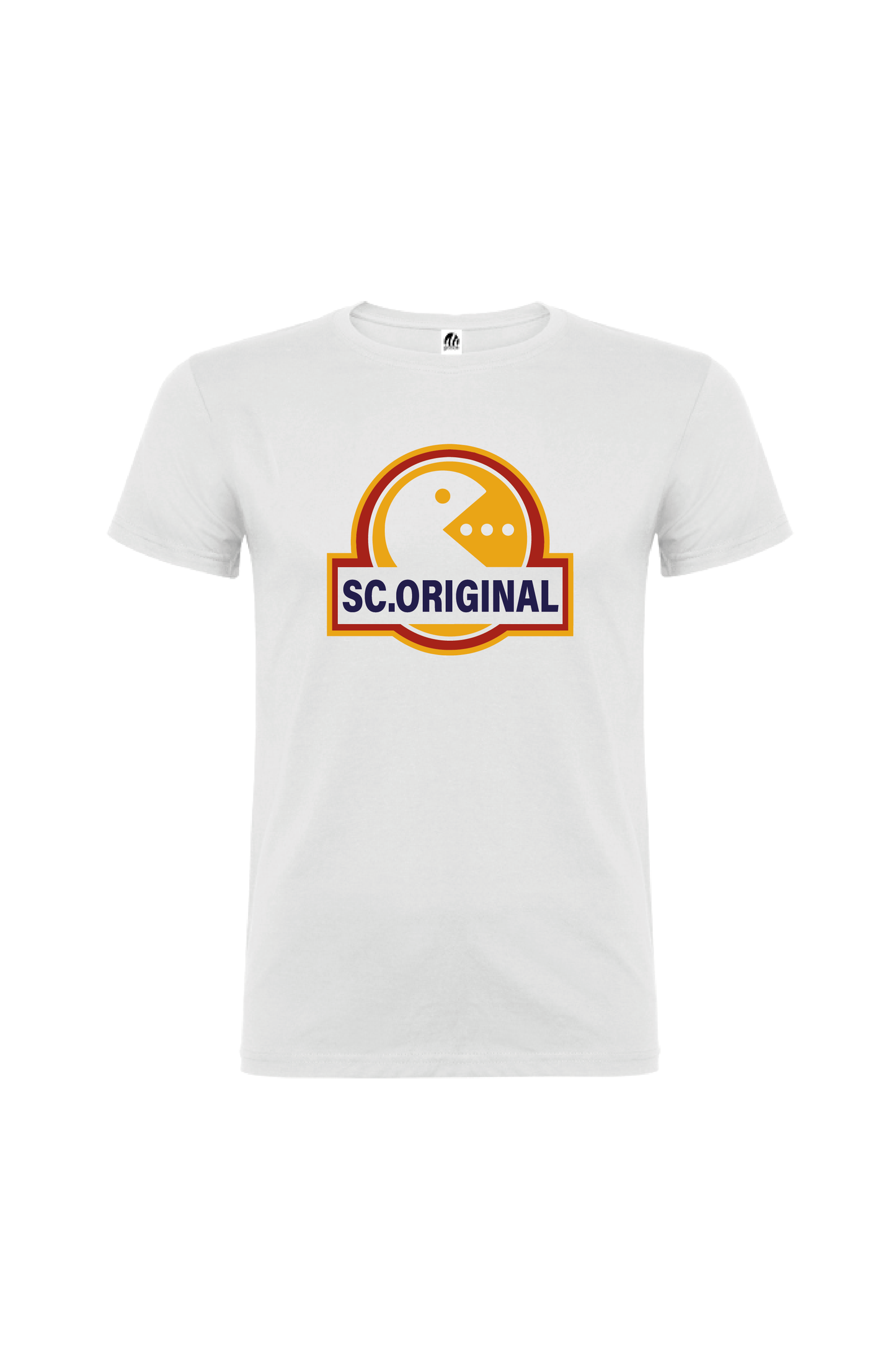 Camiseta Manga Corta Hombre Personalizada "Pac Man Sc.original"