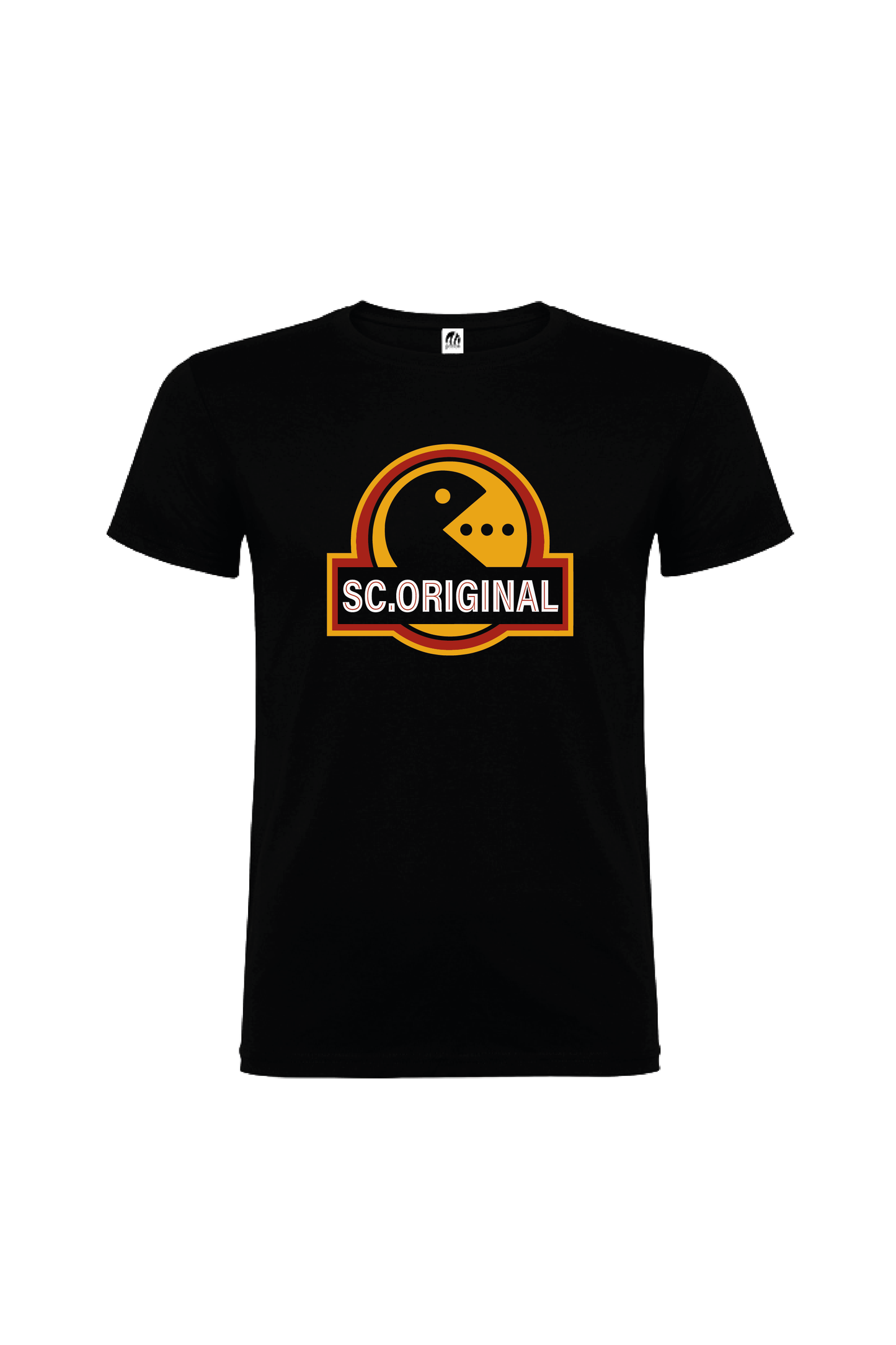 Camiseta Manga Corta Hombre Personalizada "Pac Man Sc.original"