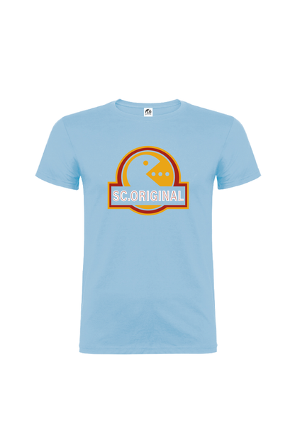 Camiseta Manga Corta Hombre Personalizada "Pac Man Sc.original"