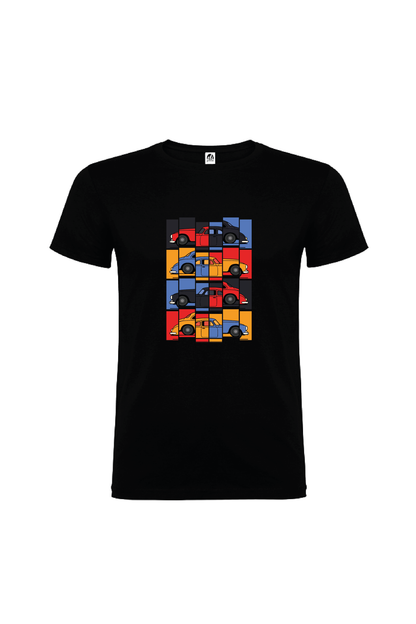 Camiseta Manga Corta Hombre Personalizada "Old car"