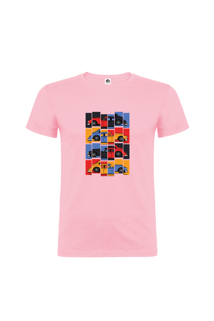 Camiseta Manga Corta Hombre Personalizada "Old car"
